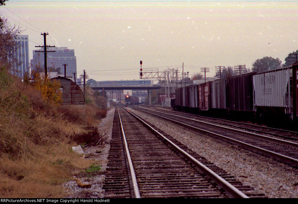 The view looking towards Boylan & Downtown